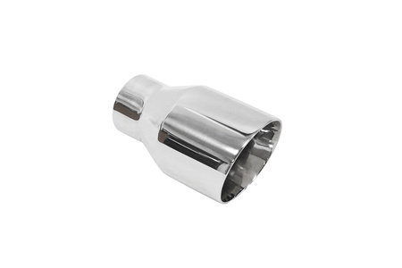 Końcówka tłumika 76mm wejście 51mm Polerowana