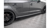 Diffuser Audi A3 8V Facelift S-Line Side Skirts Street Pro Black + Gloss Flaps