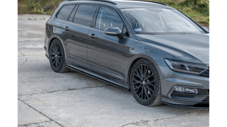Diffuser Volkswagen Passat B8 R-Line Side Skirts Gloss Black