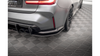 Splitter BMW 3 G80 M-Pack Rear Side Street Pro Black