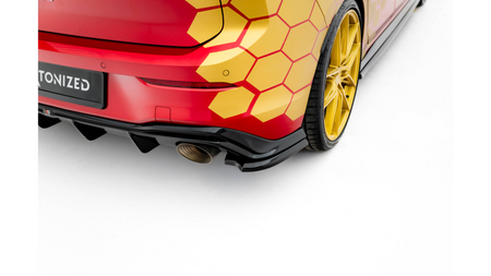 Splitter Volkswagen Golf GTI Clubsport Mk8 Rear Side Facelift v.4