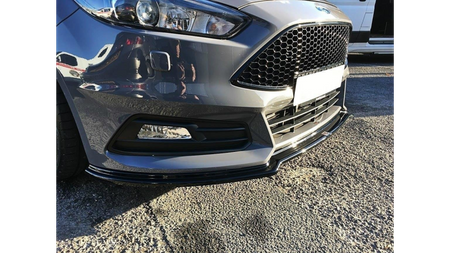 Splitter Ford Focus II STI Facelift przód v.3 Gloss Black