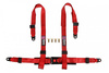 Racing seat belts 4p 2" D1Spec Red