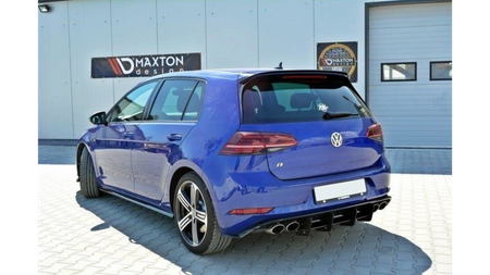 Diffuser Volkswagen Golf 7 Facelift R Rear