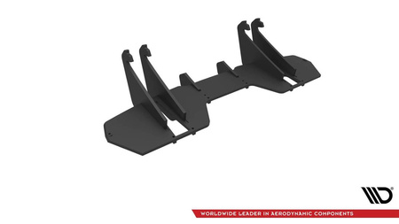 Diffuser Ford Mustang VI GT Facelift Rear Street Pro Black