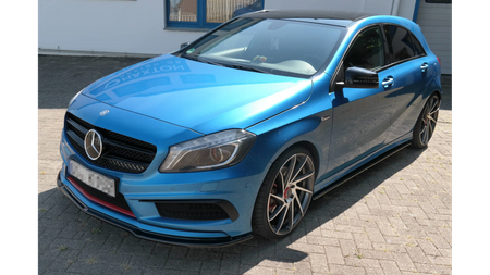 Diffuser Mercedes-Benz A W176 AMG-LINE Side Skirts Gloss Black