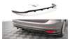Splitter Ford C-Max II Rear Central with Diffuser Gloss Black