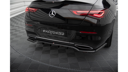 Splitter Mercedes-Benz CLA C118 Rear Central with Diffuser