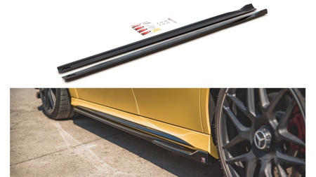 Diffuser Mercedes-Benz A W177 A45S Side Skirts Gloss Black