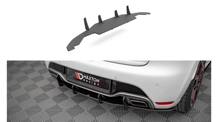 Dyfuzor Renault Clio RS IV Tył Street Pro Black-Red