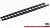 Diffuser Volvo V90 S90 R-Design II Side Skirts Gloss Black