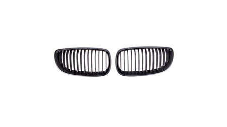 Grill BMW 3 E92 E93 pojedyncze żeberka Matt Black