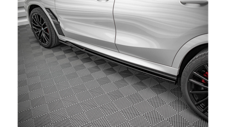 Diffuser BMW X6 G06 F96 M-Pack Side Skirts Gloss Black