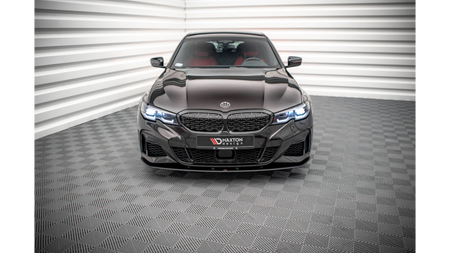 Splitter BMW 3 G20 G21 M-Pack Front Pro Black-Red