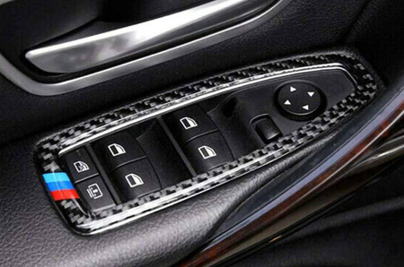 Carbon frame window lifter switch panel BMW F20 F21 F30 F34