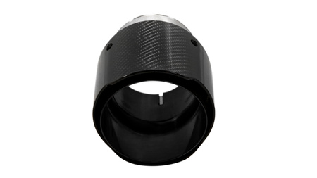 Końcówka tłumika 89mm wejście 70mm Carbon Gloss