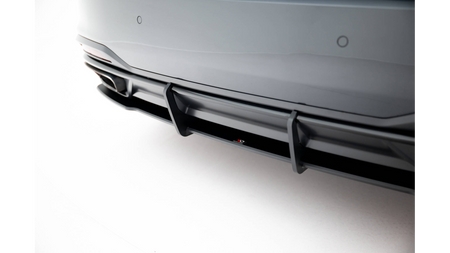 Dyfuzor Audi A5 F5 Facelift Tył Street Pro Black + Gloss Flaps