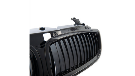 Grill BMW 7 E65 E66 E67 pojedyncze żeberka Matt Black