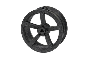 Pendant Slide Rim 05 Black 70mm Christmas Bauble Keyring