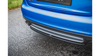 Splitter Audi A4 B8 S-Line Tył Środkowy Gloss Black