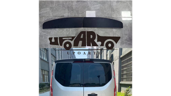 Sport Roof Spoiler Wing Gloss Black suitable for FORD TRANSIT CUSTOM V362 (FY, FZ) 2012-now