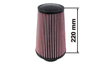 TurboWorks Air Filter H:220 DIA:80-89mm Purple