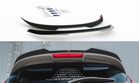 Spoiler Cap Ford Fiesta VII Facelift ST Gloss Black