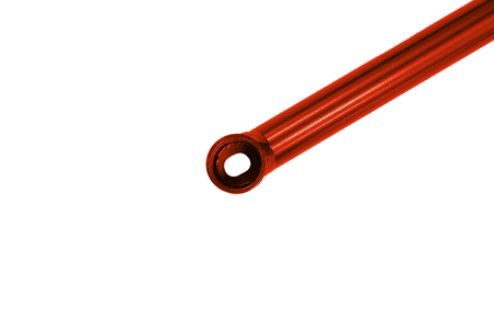 Rear lower strut bar Honda Civic VI Red