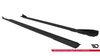 Dokładka Mercedes-AMG CLE 53 C236 Progi Street Pro Black-Red + Gloss Flaps