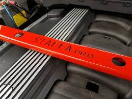 Front upper strut bar BMW 1 E81 E82 E87 3 E90 E91 E92 X1 PRO Red