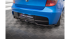 Central Rear Splitter (with vertical bars) BMW 1 M-Pack E87 Facelift