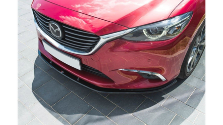 Splitter Mazda 6 III Facelift przód v.1 Gloss Black