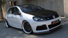 Splitter Volkswagen Golf VI R Front Gloss Black