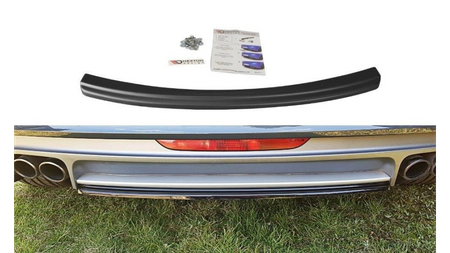 Splitter Audi TT 8J S-Line Rear Central Gloss Black