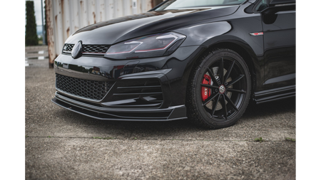 Splitter Volkswagen Golf 7 GTI TCR przód Racing Durability Red