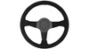 Steering wheel SLIDE 350mm offset:90mm Suede Black