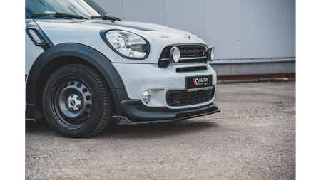 Splitter Mini Countryman I JCW przód Gloss Black