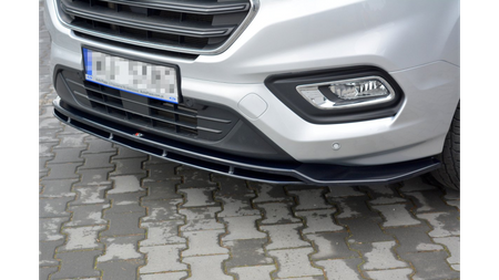 Splitter Ford Transit Custom I Facelift Front Gloss Black
