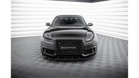 Splitter Audi A5 8T S-Line Front Pro Black