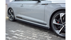 Diffuser Audi RS5 F5 Side Skirts Gloss Black