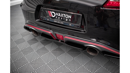 Splitter Nissan 370Z Nismo Facelift Rear Central Gloss Black