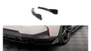 Splitter BMW 2 G42 M-Pack Rear Side v.2 + Flaps Gloss Black