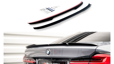 Spoiler Cap BMW 5 G30 v.2 Gloss Black