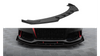 Splitter Audi A7 C7 Front Pro + flaps RS7 Look Black-Red