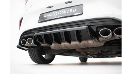 Splitter Volkswagen T-Roc R Mk1 Tył Środkowy z Dyfuzorem
