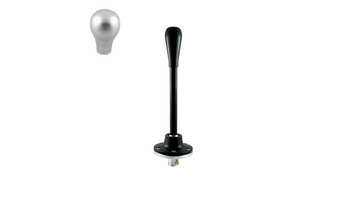 Short Shifter BMW E36 Z3 Black Edition - Short Silver Knob (S)