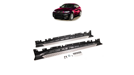 Stopnie boczne BMW X6 E71 E72 Aluminium