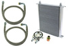 TurboWorks Oil Cooler Kit 40-rows 260x315x50 AN10 Silver