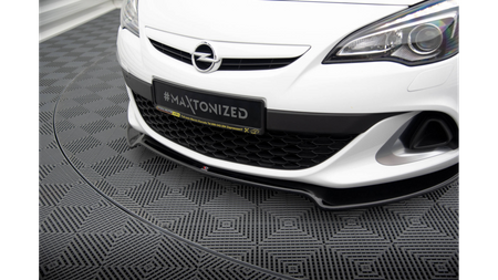 Splitter Opel Astra J OPC VXR przód v.2 Gloss Black