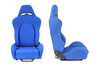 Racing seat DRAGO Velvet Blue